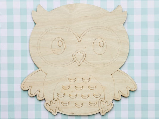 Whimsical Owl Door Hanger
