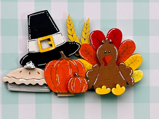 Thanksgiving Turkey Basket Insert