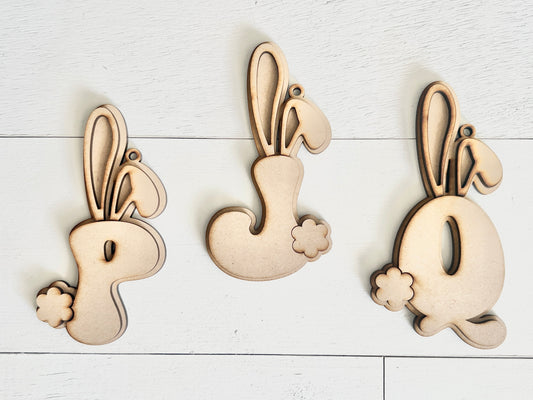 Bunny Easter Tags/Banner