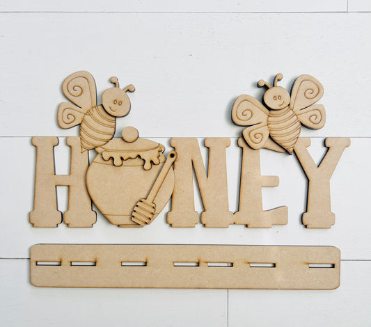 Honey Bee Shelf Sitter